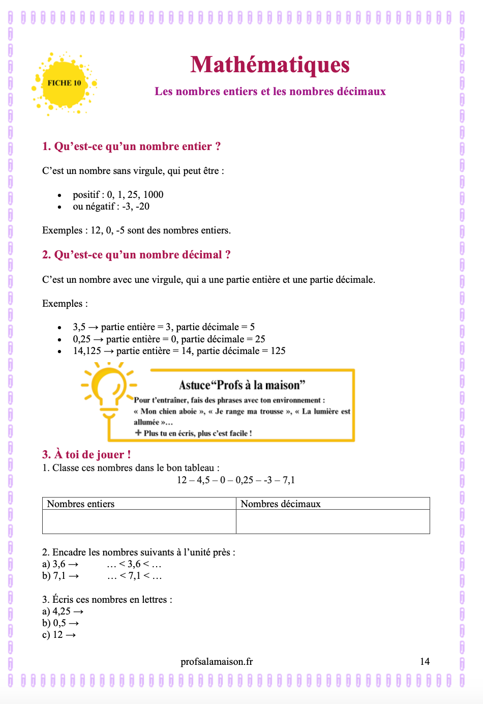 Pack rentrée 4 eme