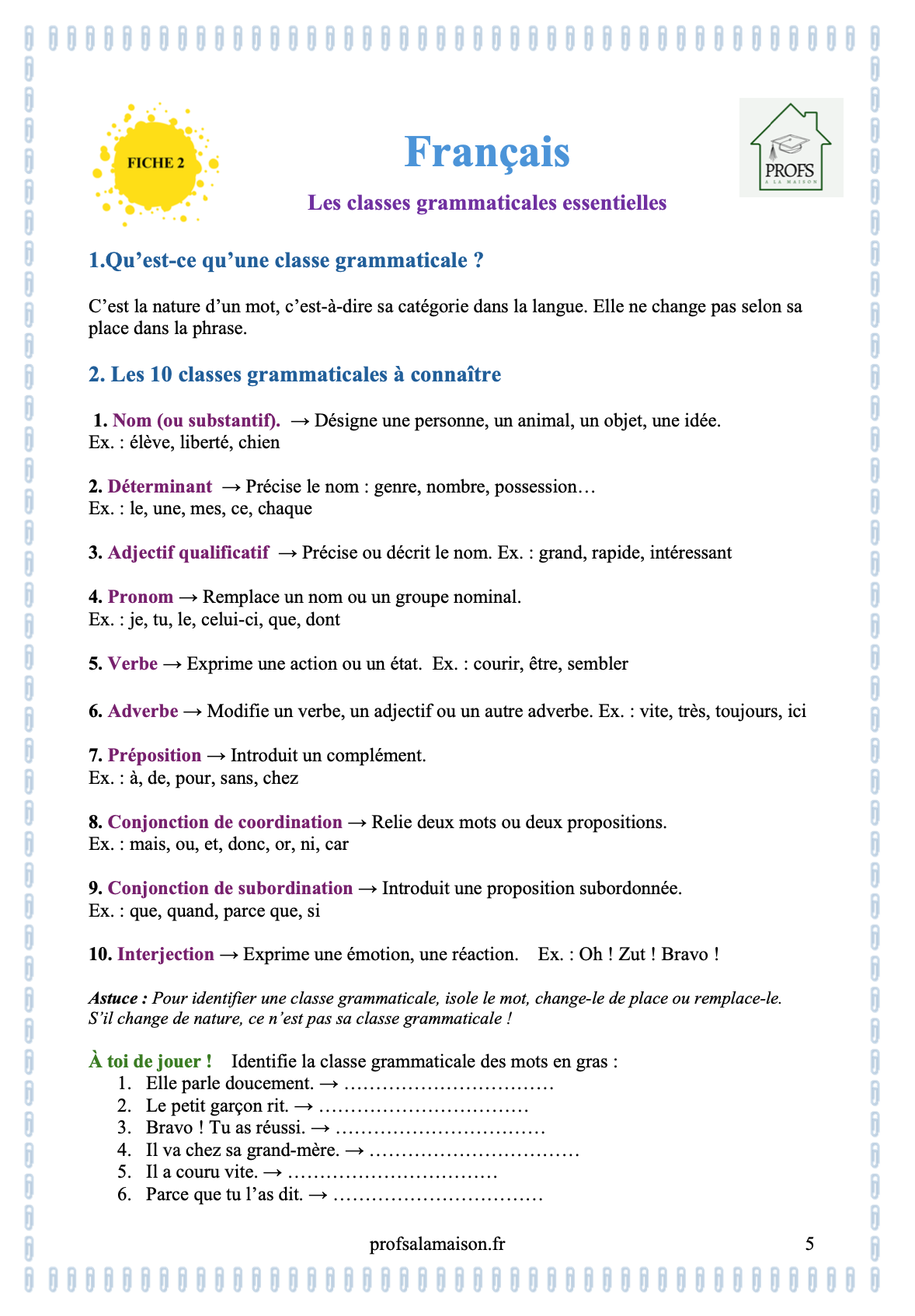 Pack rentrée 3 eme