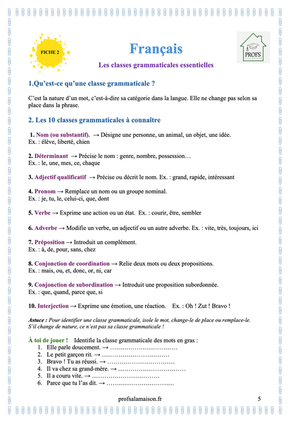 Pack rentrée 3 eme