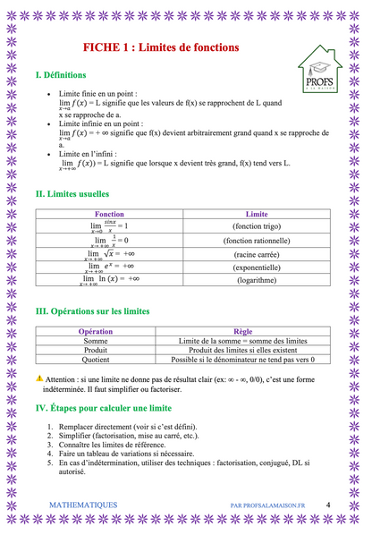 Clé USB Fiches de Révision Bac Spécialité – Maths 2026