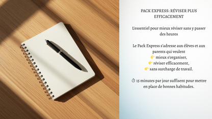 PACK EXPRESS : RÉVISER PLUS EFFICACEMENT